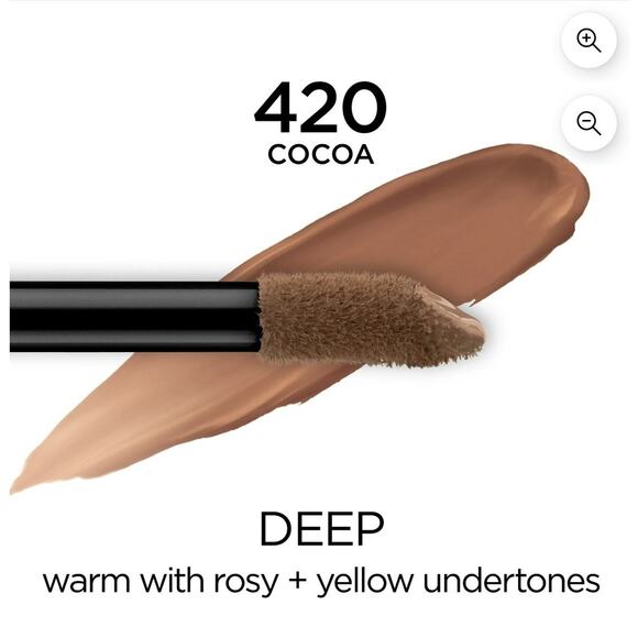 L'Oreal Infallible Full Wear Liquid Concealer 0.33fl oz Cocoa Waterproof - Picture 3 of 3